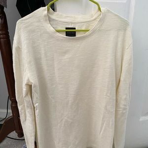Zara Men’s Cream Long Sleeve